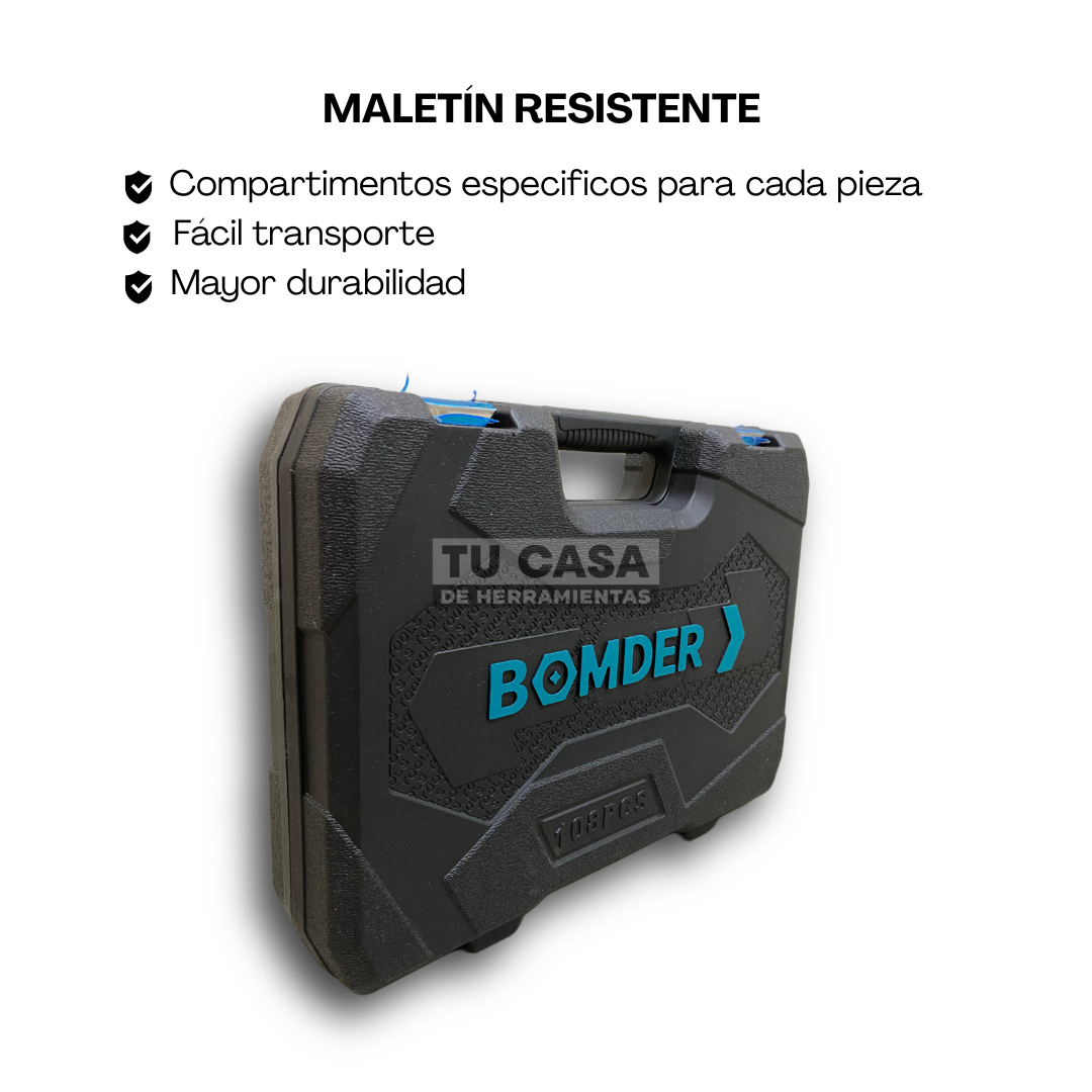 BOMDER® Juego de Tubos 108 piezas