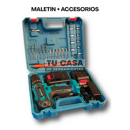 BOMDER® Kit de Taladro Inalámbrico 21v