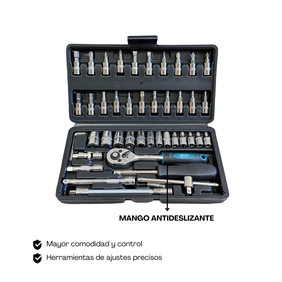 Knup® Juego de tubos 46 piezas