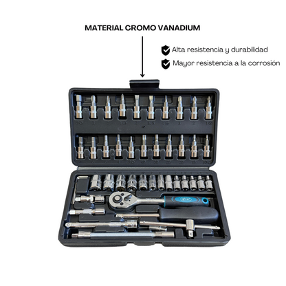 Knup® Juego de tubos 46 piezas