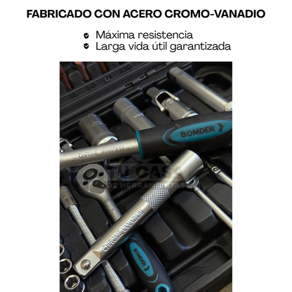 BOMDER® Juego de Tubos 94 piezas