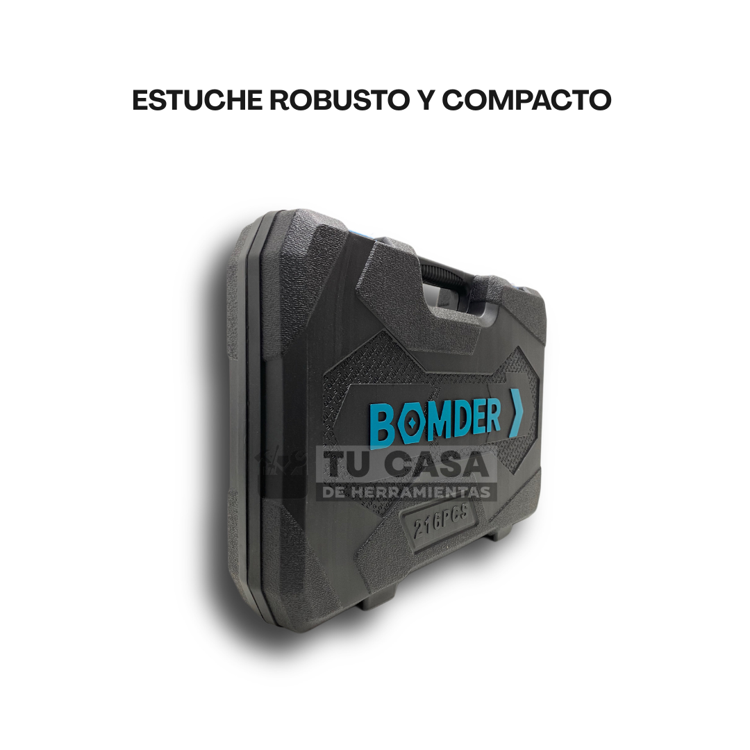 BOMDER® Juego de tubos 216 piezas